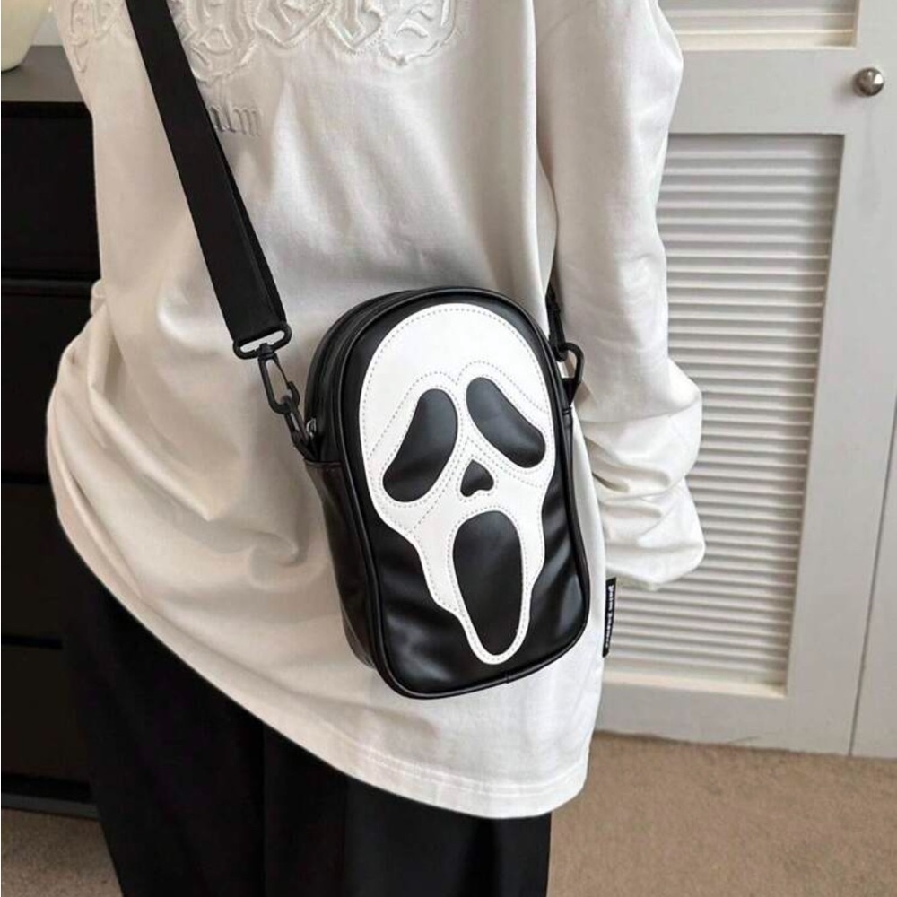 Ghost Face Crossbody Bag - Picture 3 of 6